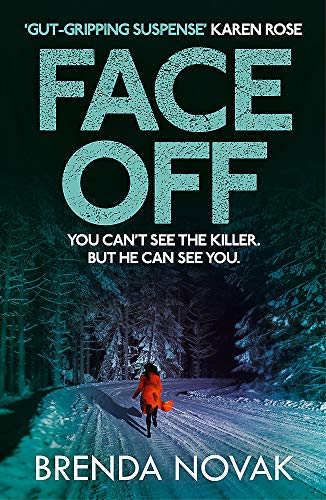 Book cover: "Face Off" with a lone figure walking down a snowy road.