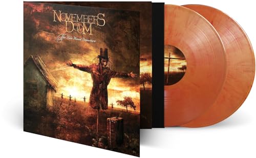 Novembers Doom vinyl record with cover art of a desolate landscape.