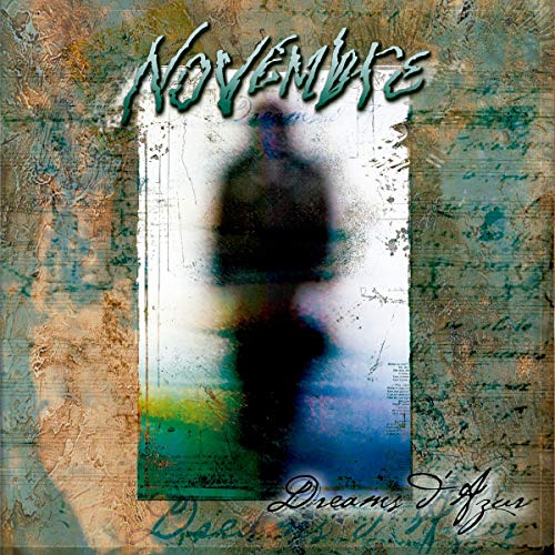 CD cover for Novembre’s “Dreams D’Azur” featuring a blurred figure and map.
