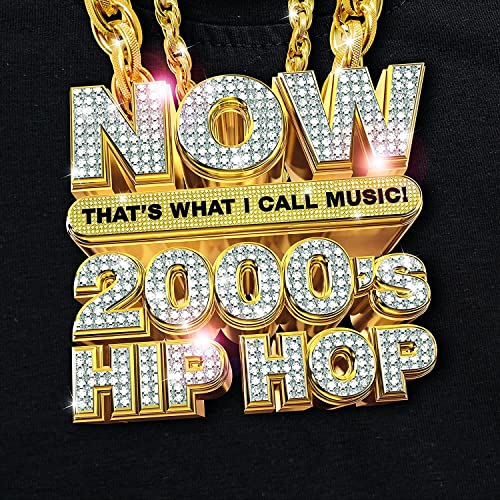 CD cover for “Now That’s What I Call 2000’s Hip-Hop” with bling jewelry.