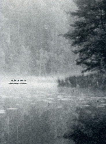 Foggy landscape with album title "Nucleus Torn - Andromeda Awaiting".