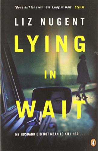Book cover with a woman walking away and a car’s rearview mirror.