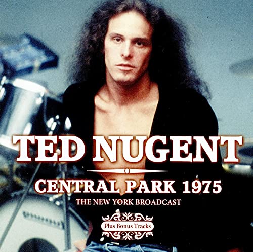 Ted Nugent album cover, featuring a portrait of the musician from 1975.