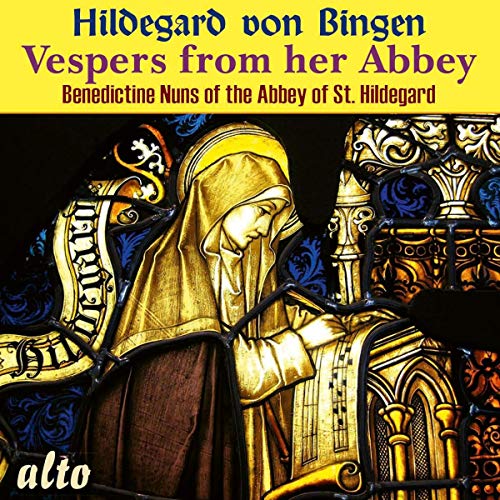 CD cover depicting a stained-glass window of a veiled woman.