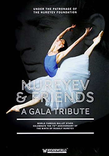 DVD cover featuring a ballerina in mid-air, with Rudolf Nureyev’s portrait.