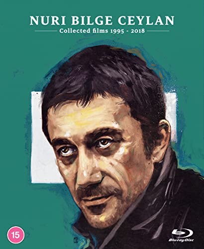 Blu-ray cover for Nuri Bilge Ceylan’s collected films, featuring a painted portrait.