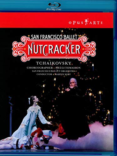 Nutcracker" ballet DVD cover featuring dancers and a conductor in performance.