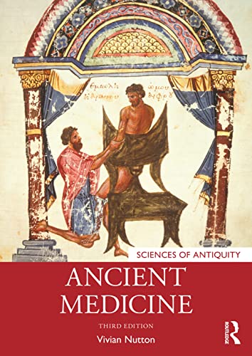 Book cover: “Ancient Medicine” depicts a historical medical illustration.