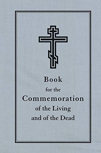 Book cover with a black Eastern Orthodox cross and title text.