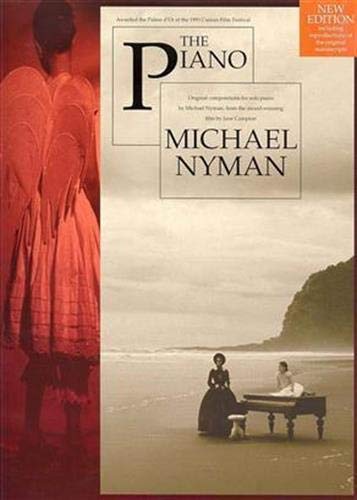 Sheet music cover for "The Piano" by Michael Nyman, featuring a woman’s back.