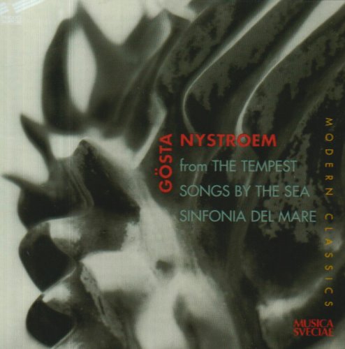 CD cover for Nystroem’s “From the Tempest” with abstract wave imagery.