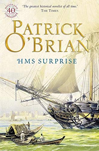 Book cover featuring a painting of a sailing ship with small boats in foreground.