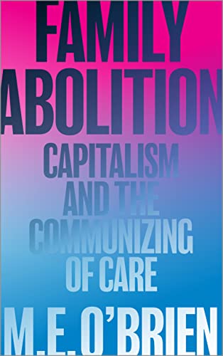 Book cover with bold white text on a gradient pink and purple background.