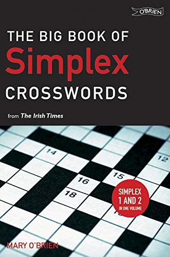 Book cover for The Big Book of Simplex Crosswords from The Irish Times.