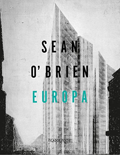Book cover for "Europa" by Sean O'Brien, featuring a building facade.