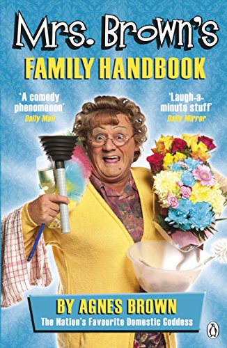 Book cover featuring Agnes Brown holding cleaning supplies and flowers.
