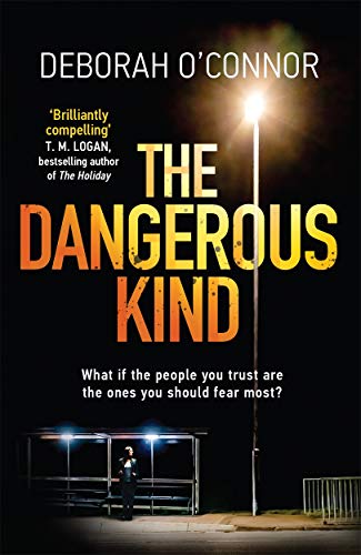 Book cover: "The Dangerous Kind" with a shadowy figure under a streetlamp.