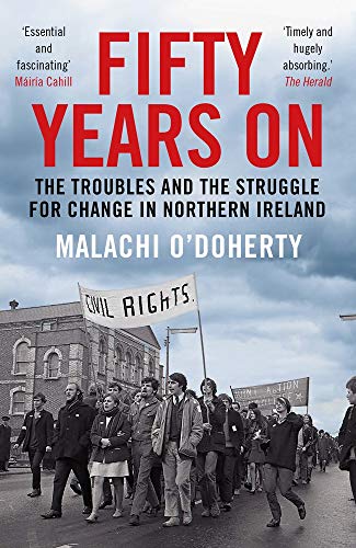 Book cover: “Fifty Years On” with a protest march image.