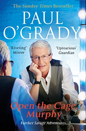 Book cover featuring Paul O’Grady and a mirrored dressing room scene.