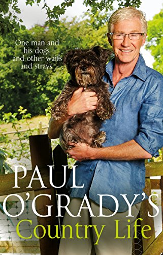 Paul O'Grady holding a fluffy black dog, book cover image.