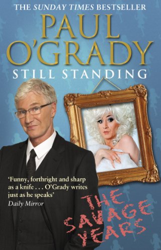 Book cover featuring Paul O'Grady and a portrait within a gilded frame.