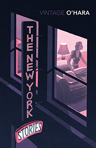 Book cover illustration of a woman in a window with a neon sign.