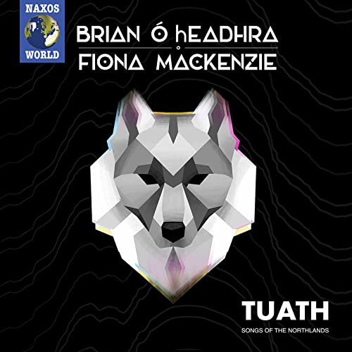 CD cover: polygonal wolf head with artist names and album title.