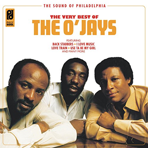 CD cover featuring The O'Jays with text The Very Best of The O'Jays.