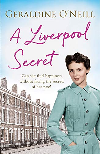 Book cover: "A Liverpool Secret" featuring a woman and terraced houses.