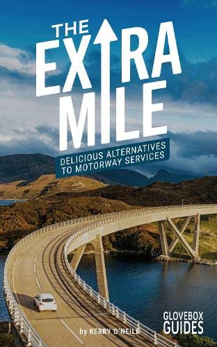 Book cover: road bridge scene with large white text, "The Extra Mile".