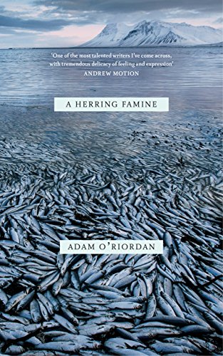 Book cover: a beach covered in herring, mountains in the distance.