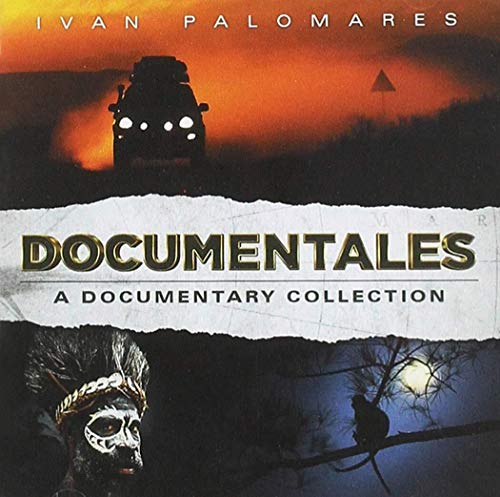 CD cover for “Documentales: A Documentary Collection” featuring diverse imagery.