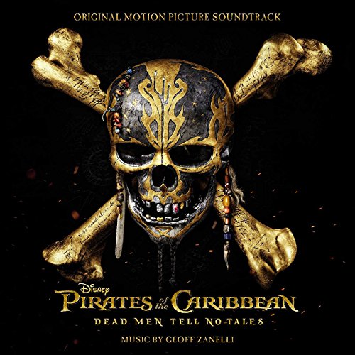 Pirates of the Caribbean: Dead Men Tell No Tales CD cover art.