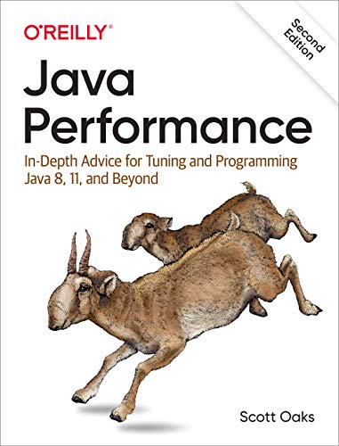 Book cover: "Java Performance" with image of leaping mountain goats.