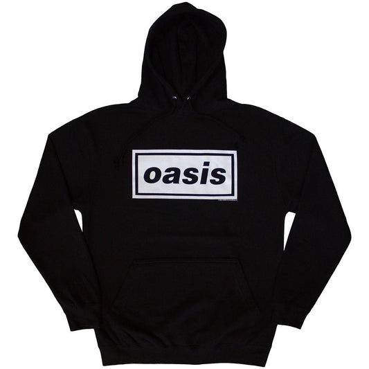 Dark-colored unisex hoodie with "Decca Logo" in XX-Large size.