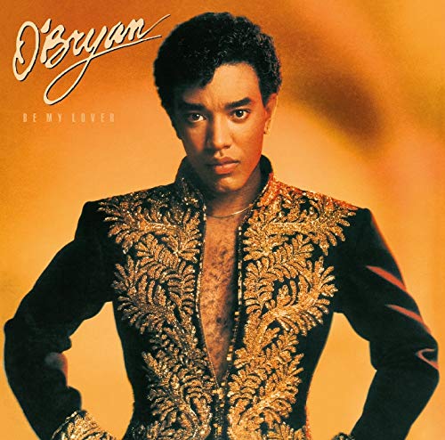 Album cover for O’Bryan’s “Be My Lover” featuring a portrait of the artist.