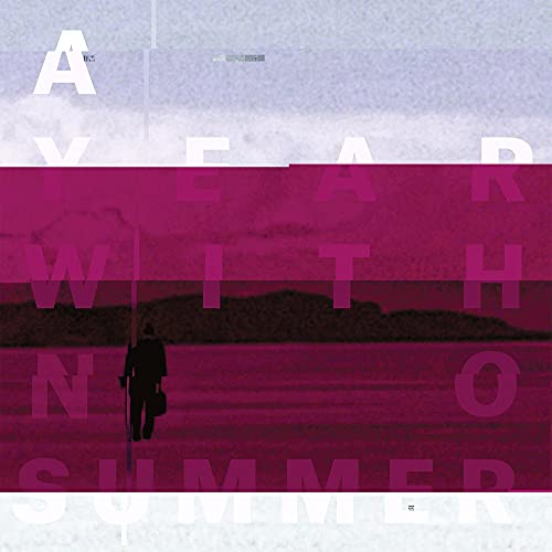 CD cover: abstract design with a figure standing in a landscape.