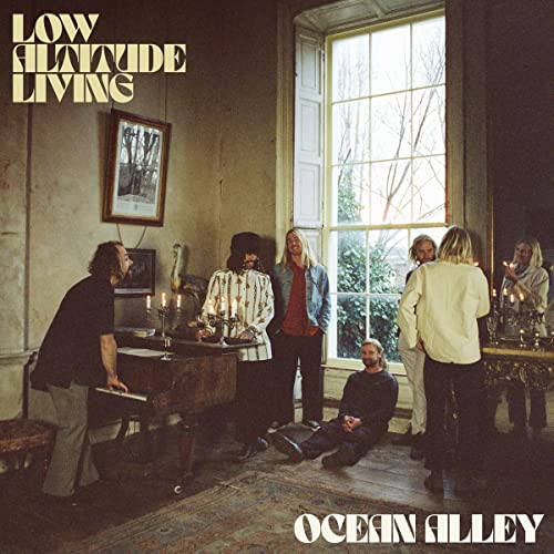 Album cover for Ocean Alley’s “Low Altitude Living” featuring people in a room.