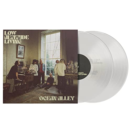 Ocean Alley’s “Low Altitude Living” vinyl record with band image.