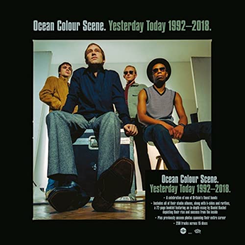 CD cover featuring four band members of Ocean Colour Scene against a black background.