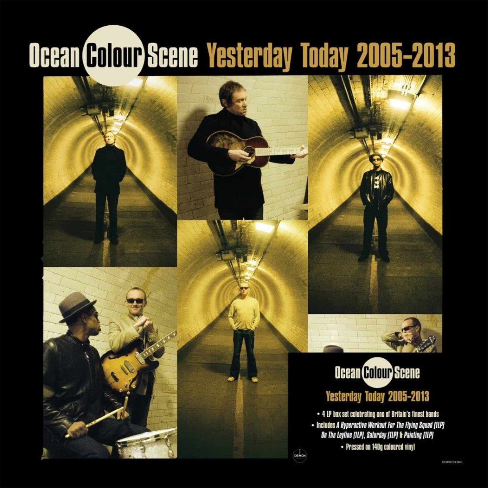 Album cover for Ocean Colour Scene featuring band members in a tiled tunnel setting.