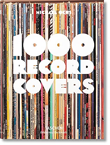 Book cover showing a collection of colorful vinyl record spines with large white text.
