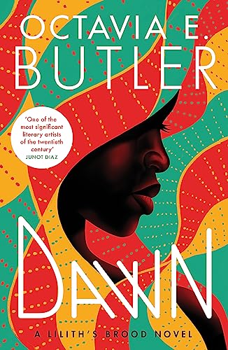 Book cover for "Dawn" by Octavia Butler, featuring a silhouetted face.