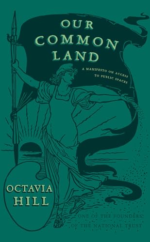 Book cover: "Our Common Land" with illustration of a woman and spear.