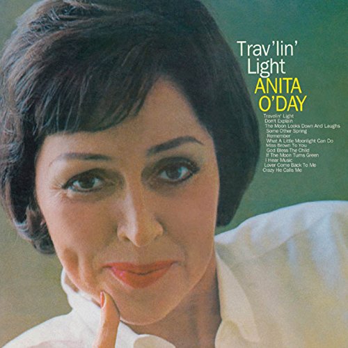 "CD cover featuring Anita O'Day with short dark hair and white shirt."