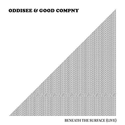 Oddisee & Good Compny album cover: textured triangle on white background.