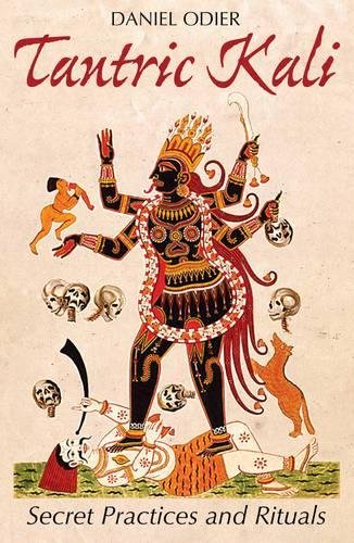 Book cover depicting the Hindu goddess Kali with multiple arms and skulls.