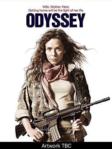 Odyssey" DVD cover featuring a woman holding a rifle, looking determined.