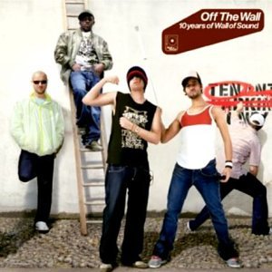 CD cover featuring five casually dressed men posing against a wall.