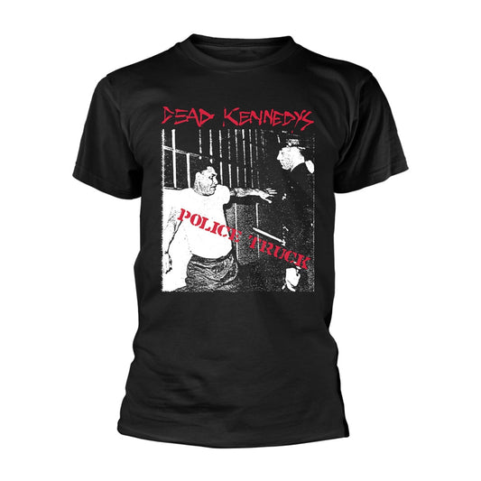 Black t-shirt with the "Police Truck" album cover graphic.